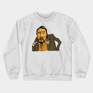 leonardo meme Crewneck Sweatshirt